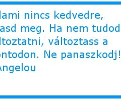 Ha valami nincs kedvedre…