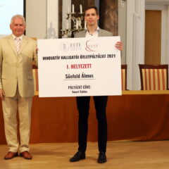 A Smart Tables projekt nyerte az ELTE innovatív hallgatói díját